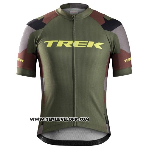 2016 Maillot Ciclismo Trek Bontrager Vede Militare Manches Courtes et Cuissard